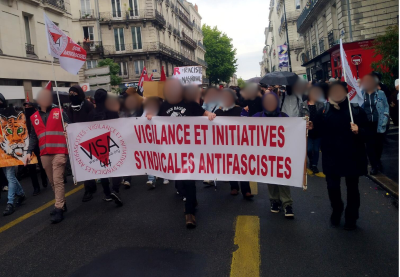 VISA est une association intersyndicale composée de plus de 300 structures principalement de la CGT, de Solidaires, de la FSU, avec des fédérations, des syndicats locaux et des unions départementales.